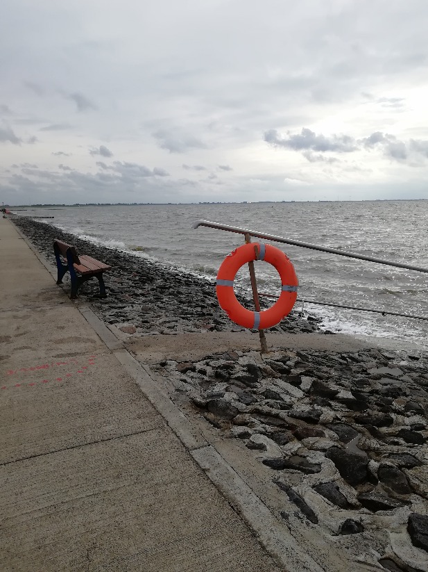 Rettungsring am Meer